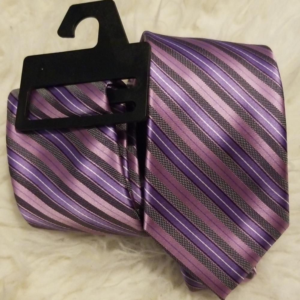 Ties /  purple / Structure Tie